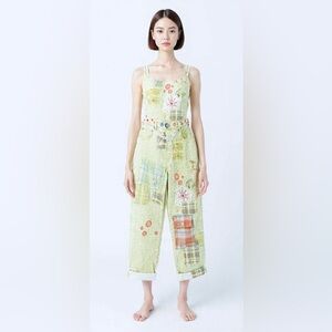 CRAM AE wide leg high waist jeans